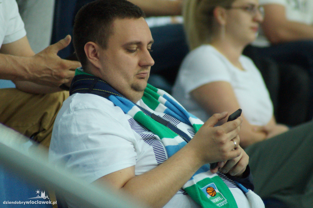 Kibice na 3. meczu play-off z Arką