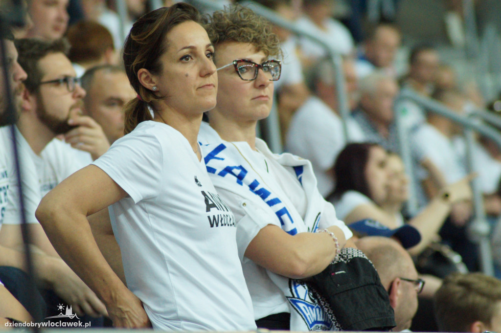 Kibice na 3. meczu play-off z Arką