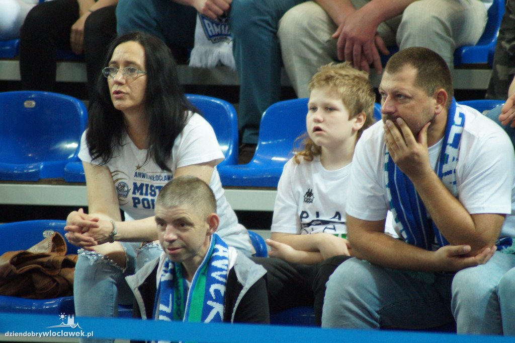 Kibice na 3. meczu play-off z Arką