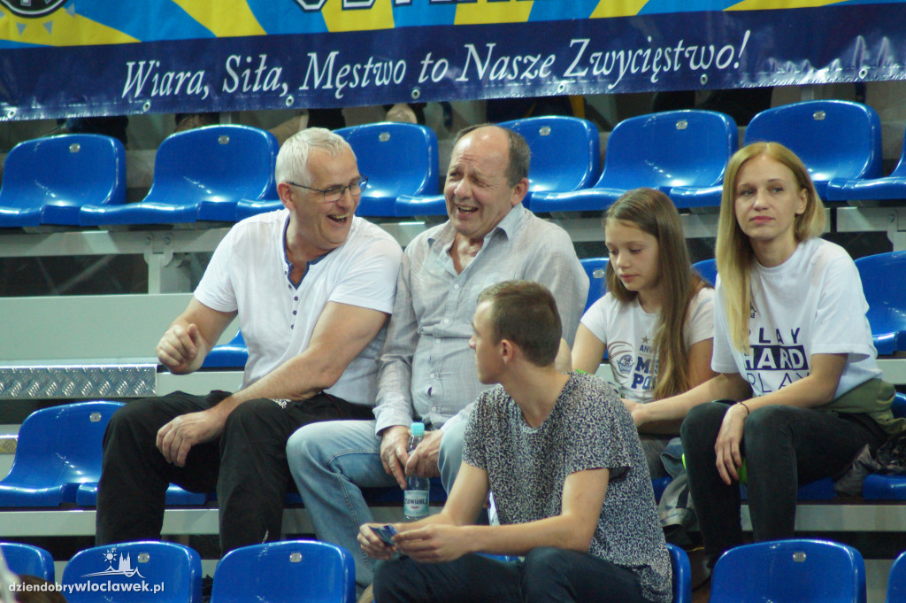 Kibice na 3. meczu play-off z Arką