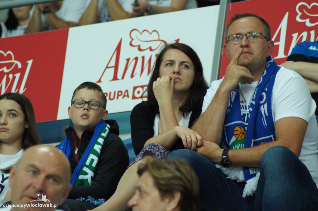Kibice na 3. meczu play-off z Arką