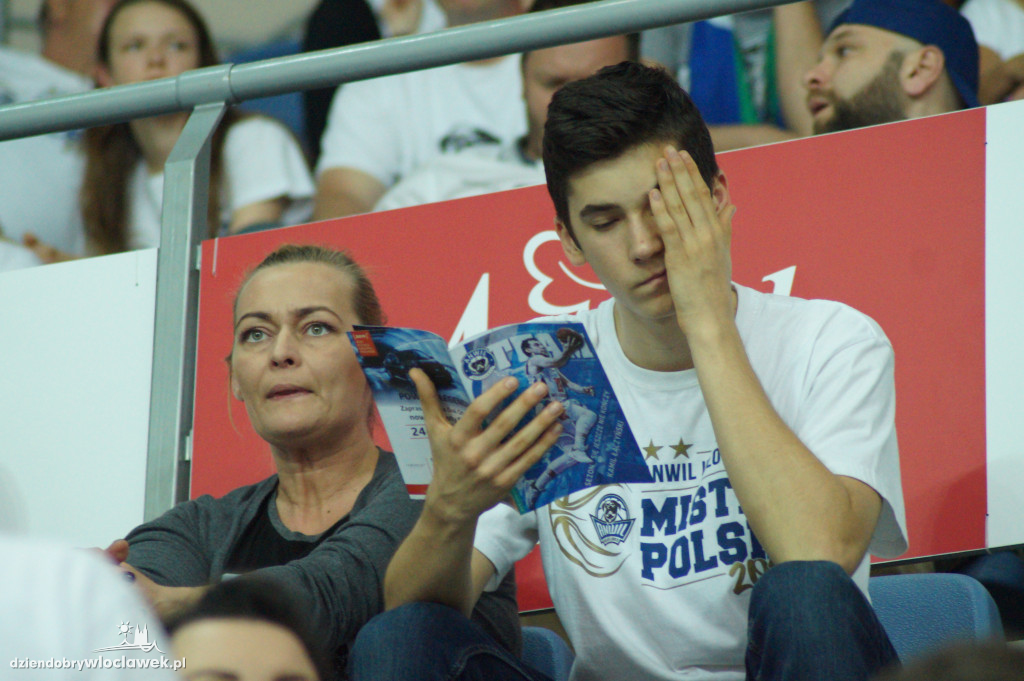Kibice na 3. meczu play-off z Arką