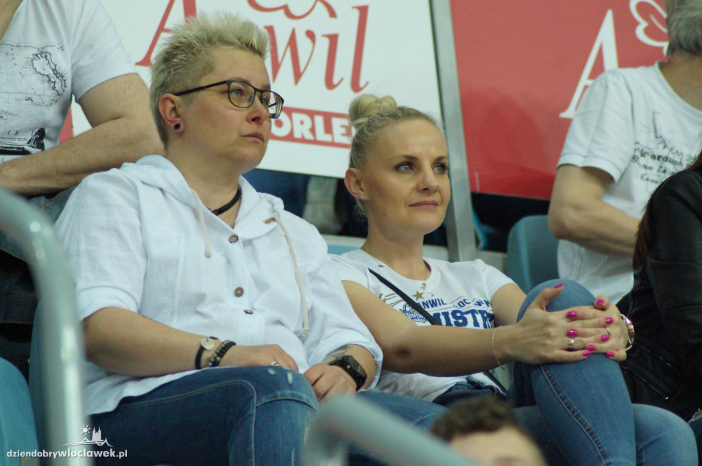 Kibice na 3. meczu play-off z Arką