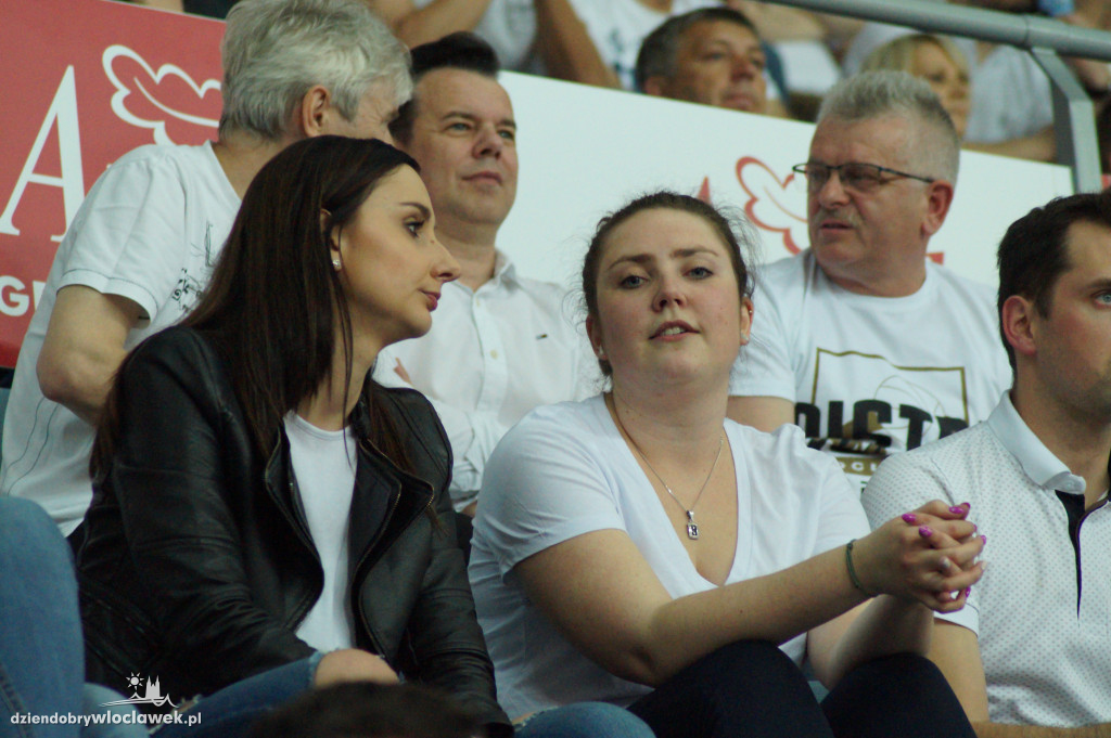 Kibice na 3. meczu play-off z Arką