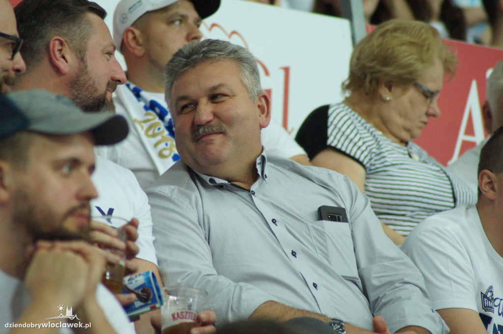 Kibice na 3. meczu play-off z Arką