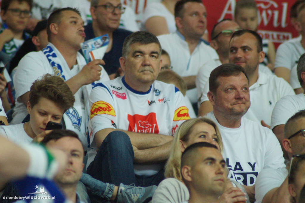 Kibice na 3. meczu play-off z Arką