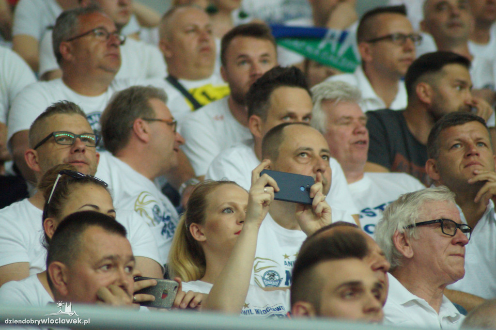 Kibice na 3. meczu play-off z Arką