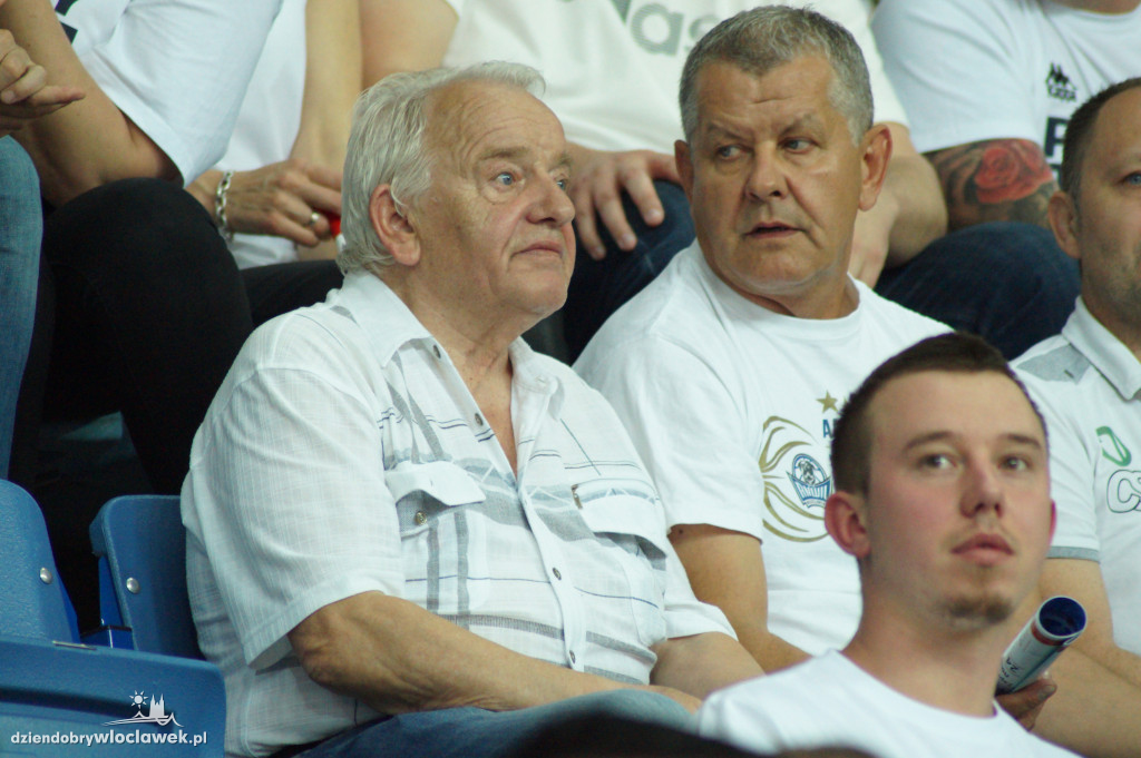 Kibice na 3. meczu play-off z Arką