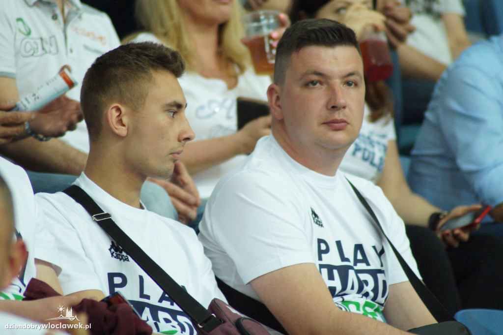 Kibice na 3. meczu play-off z Arką