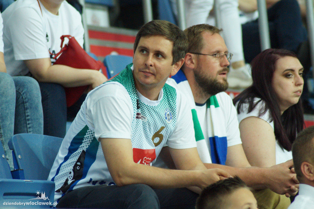 Kibice na 3. meczu play-off z Arką