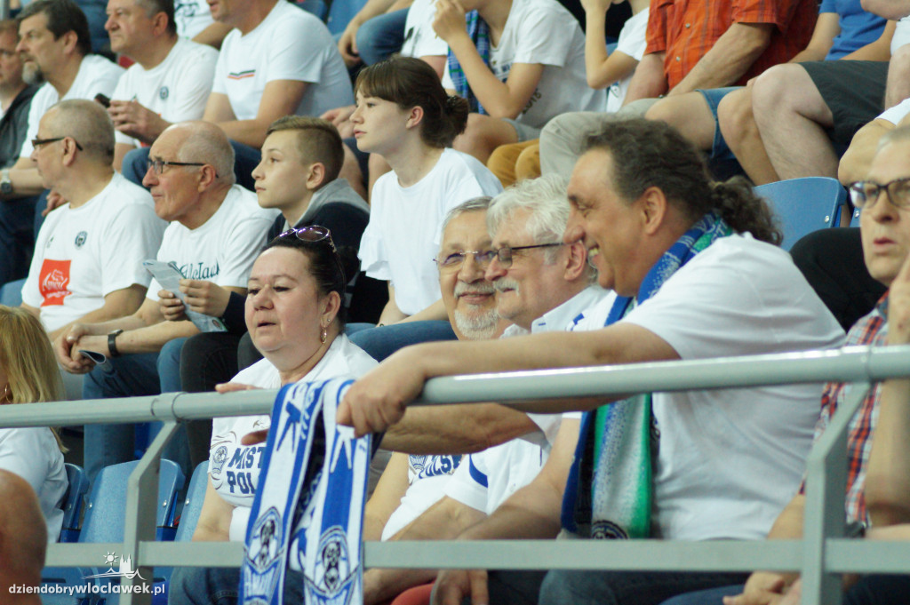 Kibice na 3. meczu play-off z Arką
