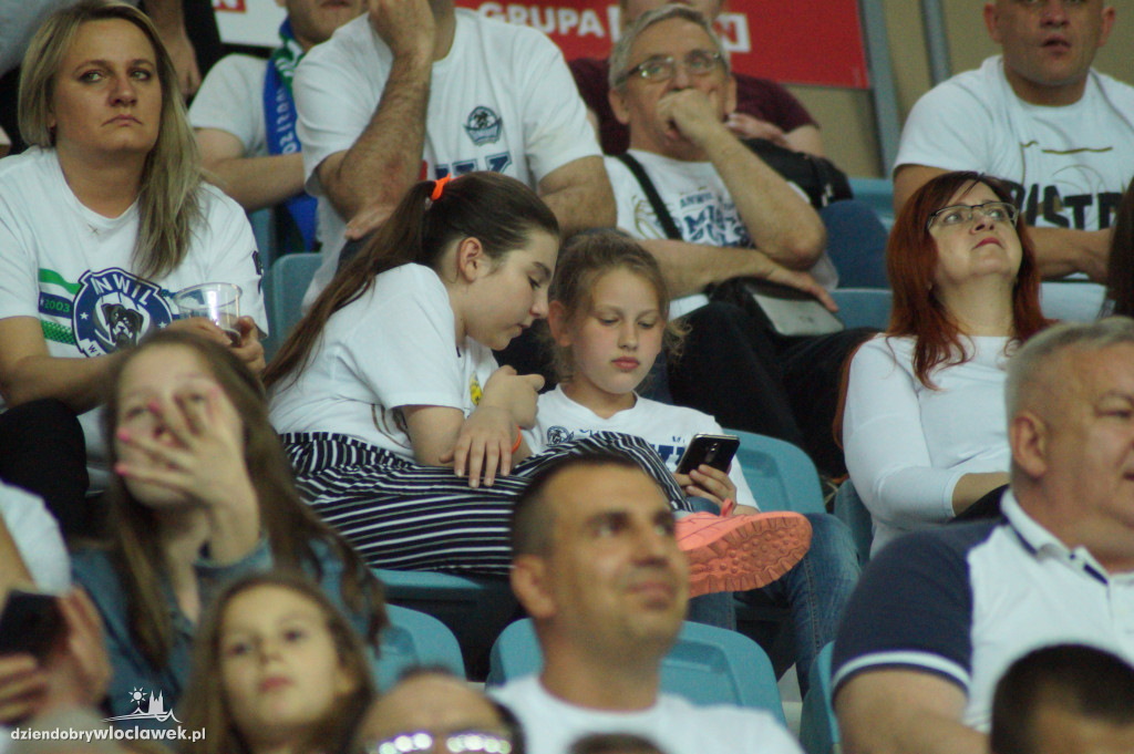 Kibice na 3. meczu play-off z Arką