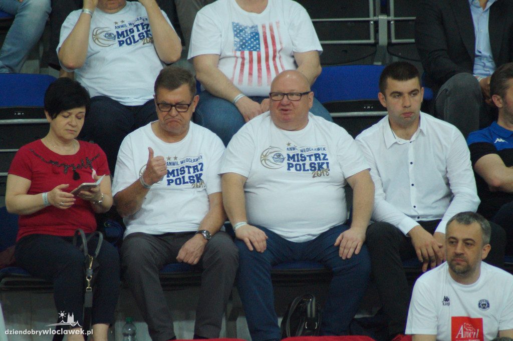 Kibice na 3. meczu play-off z Arką