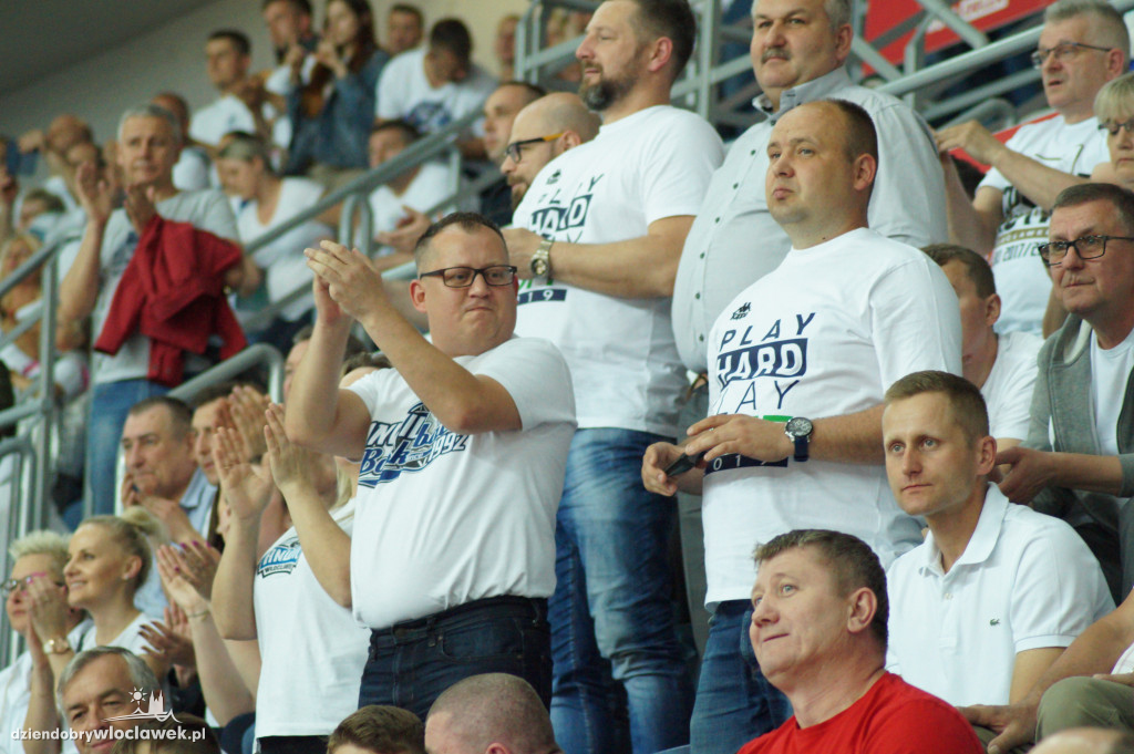 Kibice na 3. meczu play-off z Arką