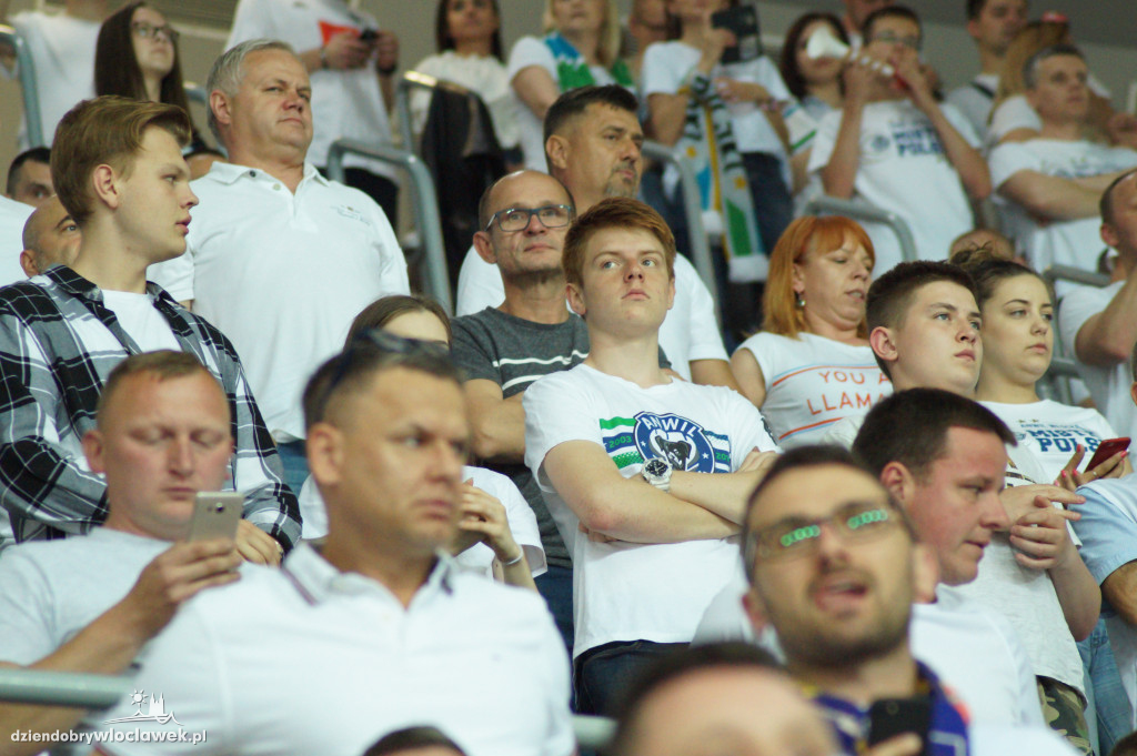 Kibice na 3. meczu play-off z Arką