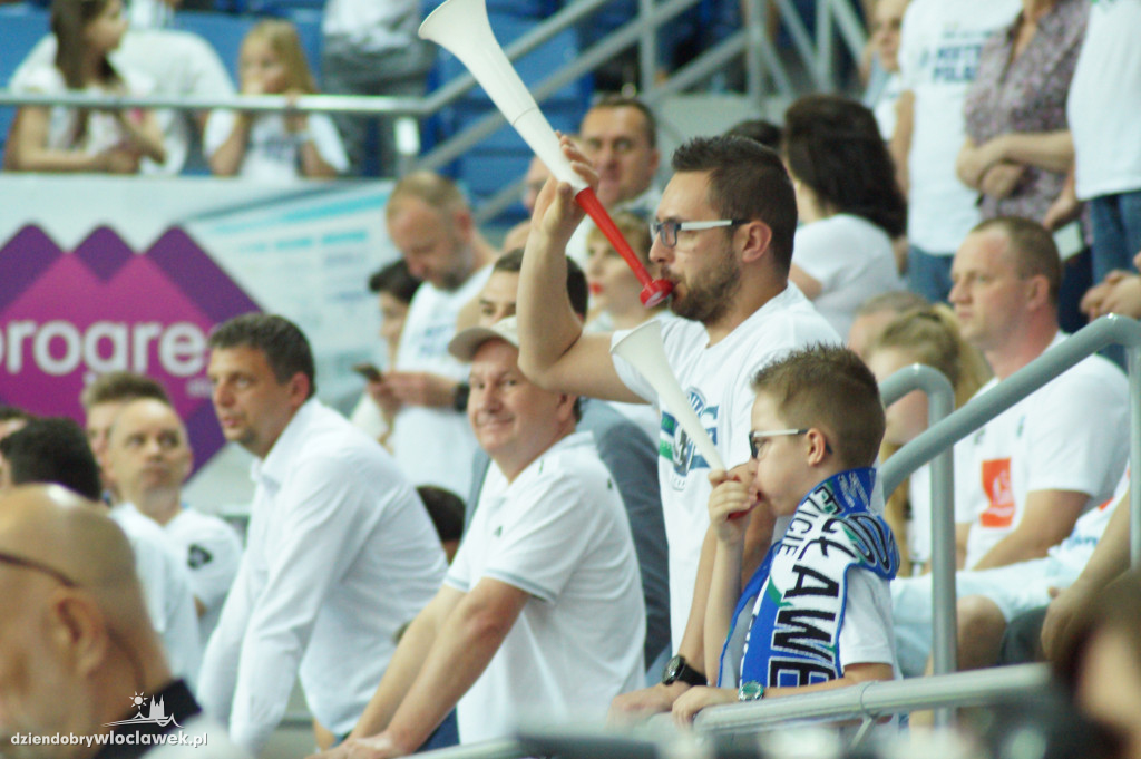 Kibice na 3. meczu play-off z Arką