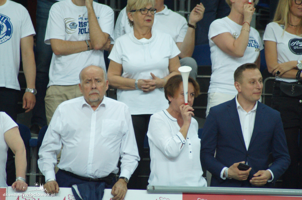 Kibice na 3. meczu play-off z Arką