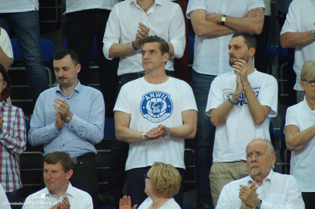 Kibice na 3. meczu play-off z Arką