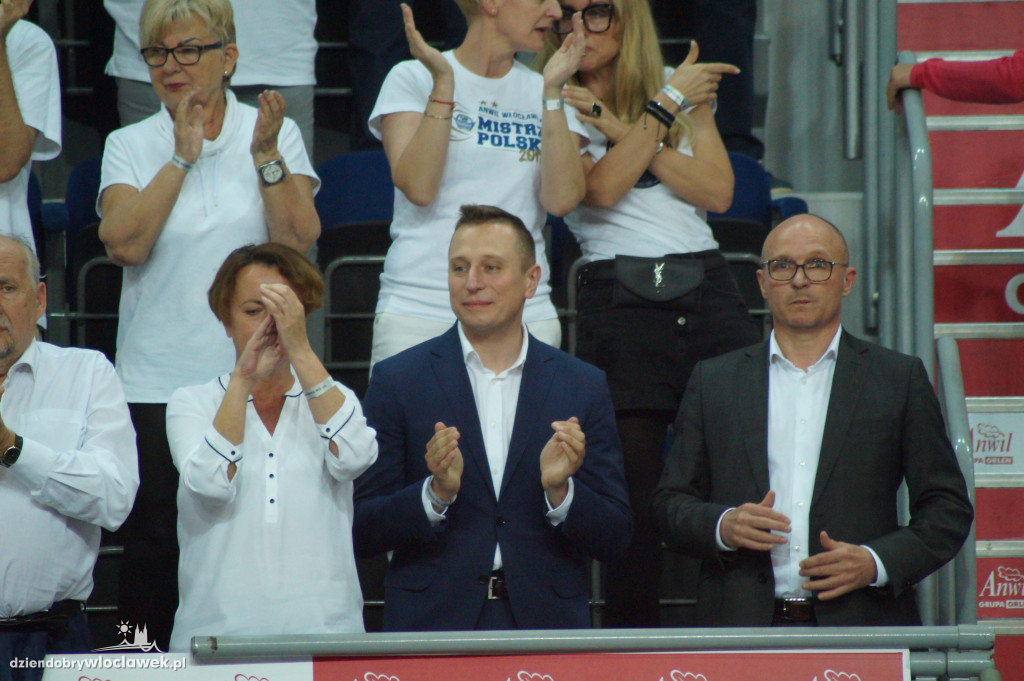 Kibice na 3. meczu play-off z Arką