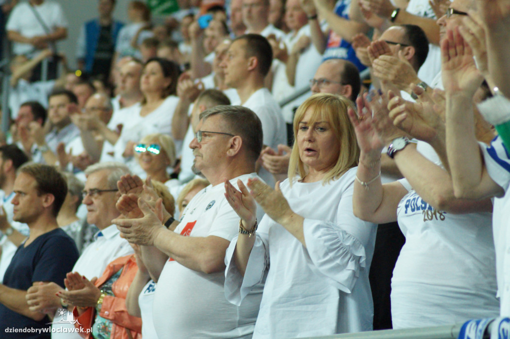 Kibice na 3. meczu play-off z Arką