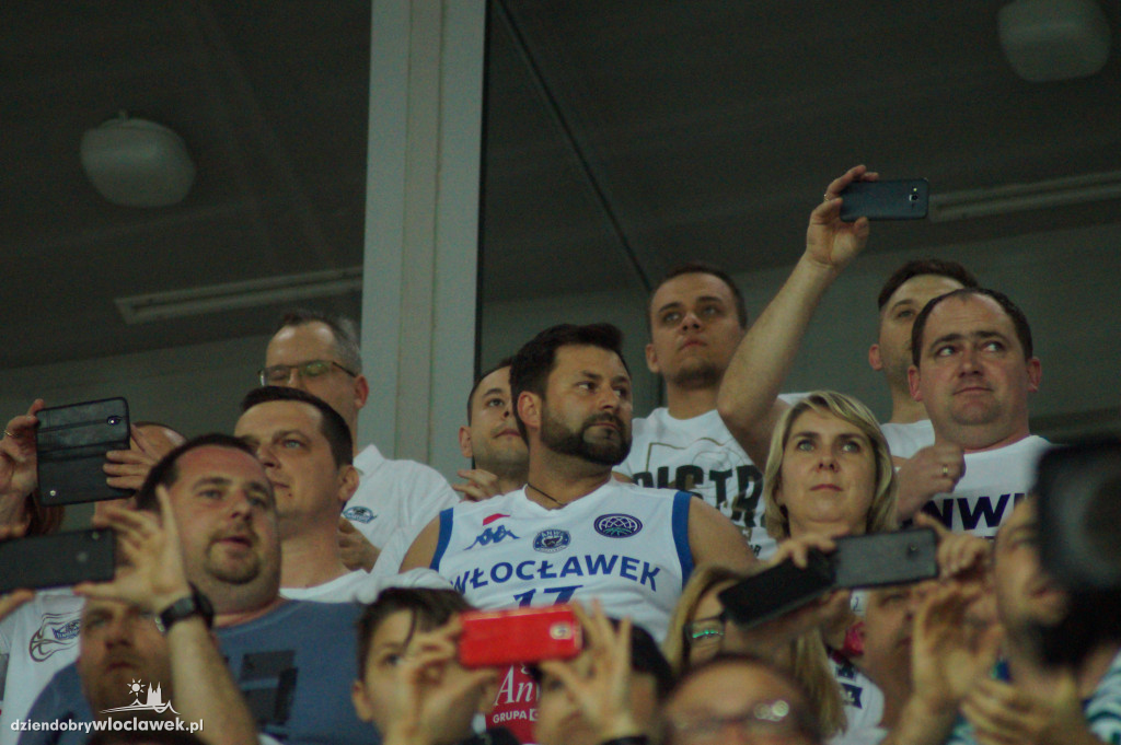 Kibice na 3. meczu play-off z Arką