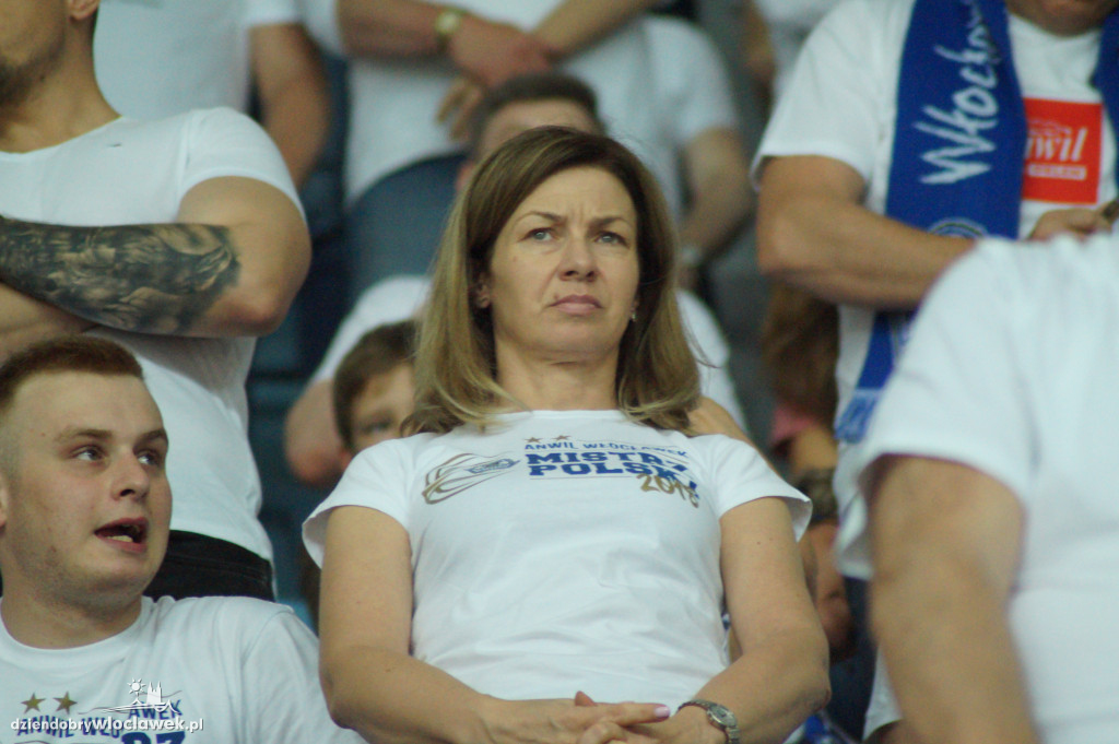 Kibice na 3. meczu play-off z Arką