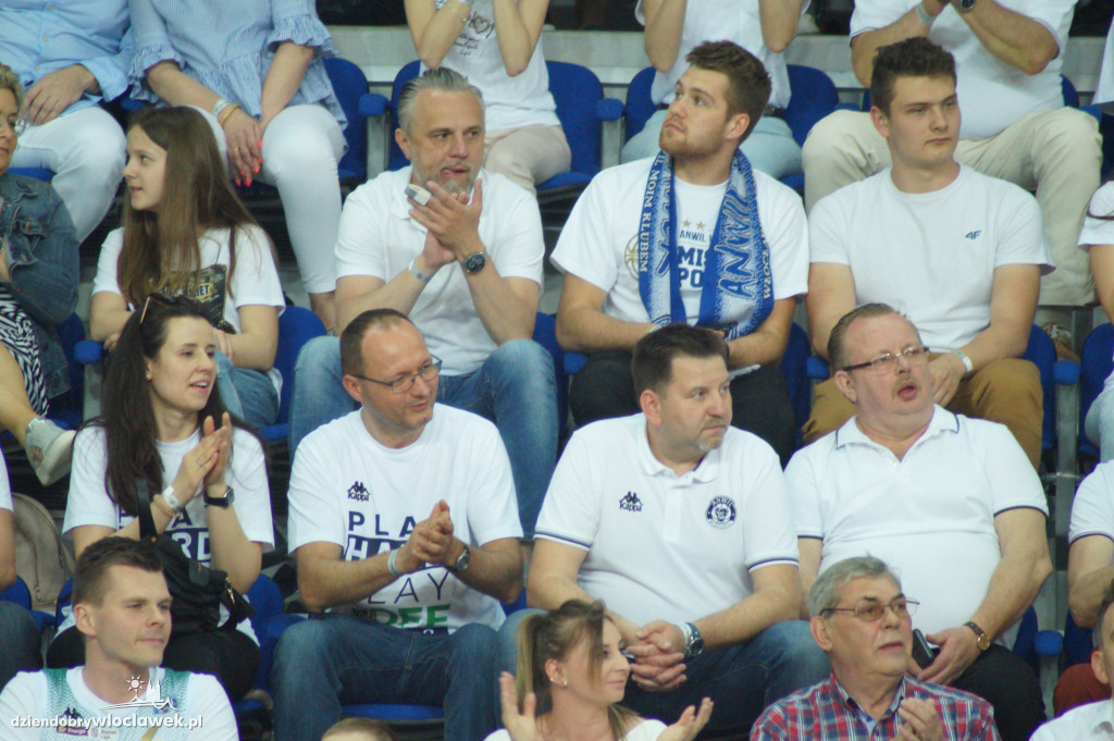 Kibice na 3. meczu play-off z Arką