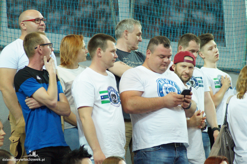 Kibice na 3. meczu play-off z Arką