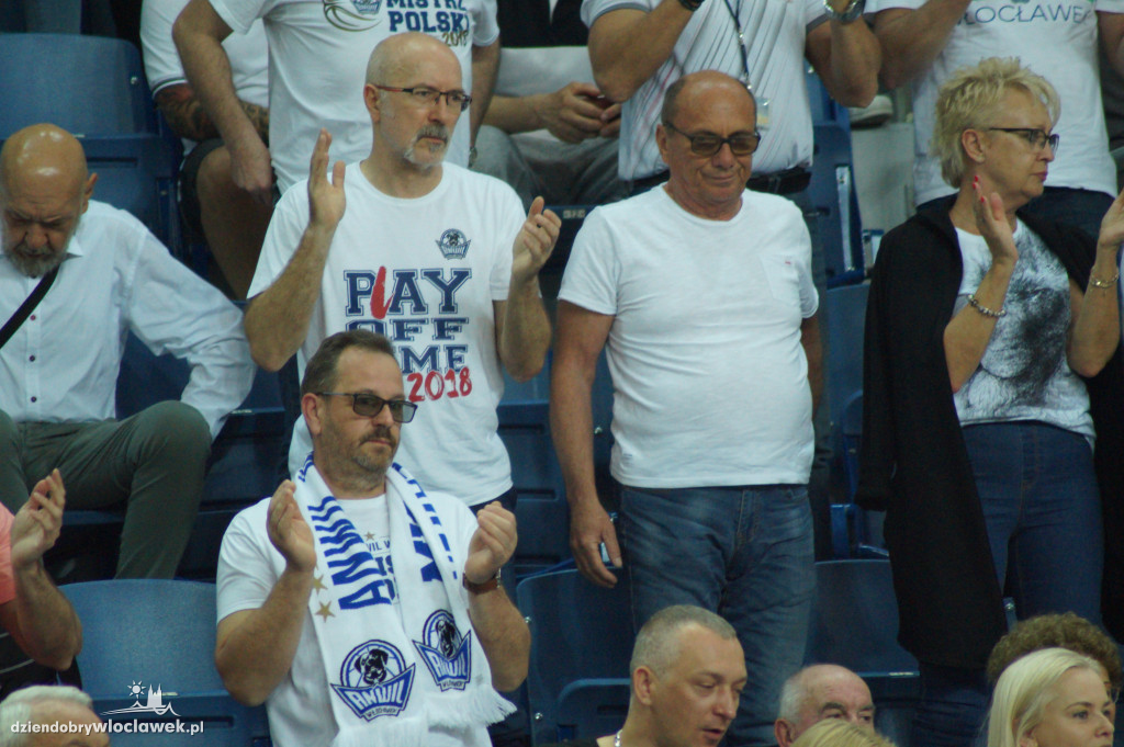Kibice na 3. meczu play-off z Arką