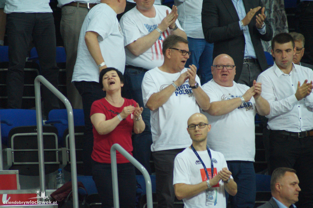 Kibice na 3. meczu play-off z Arką