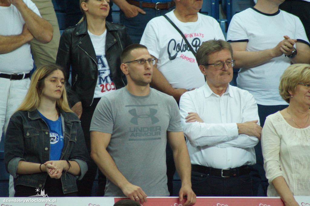 Kibice na 3. meczu play-off z Arką