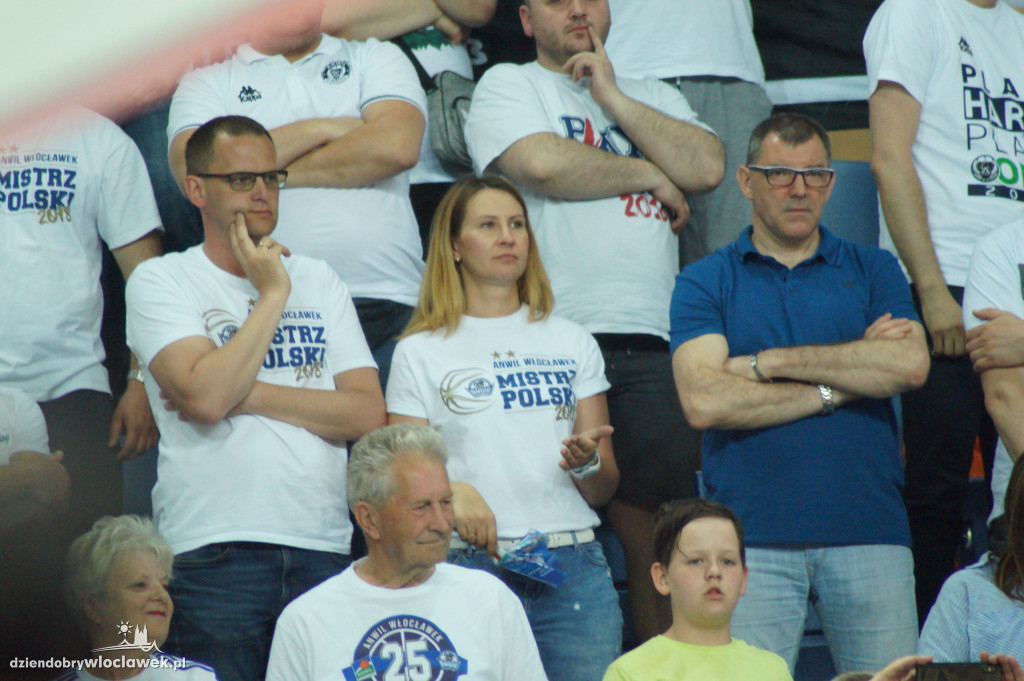 Kibice na 3. meczu play-off z Arką