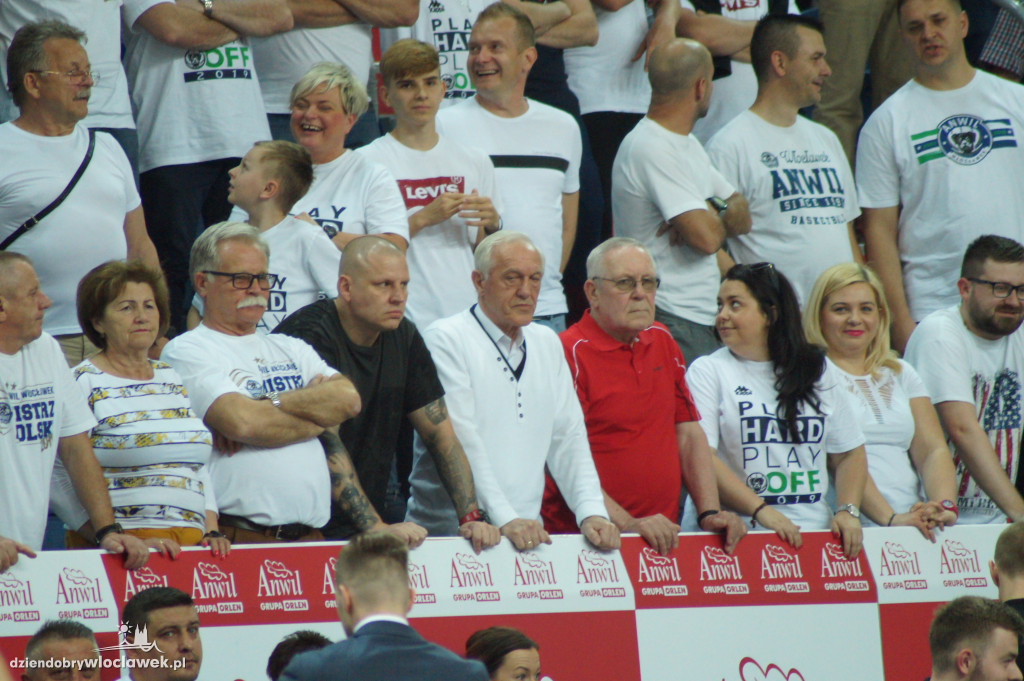 Kibice na 3. meczu play-off z Arką