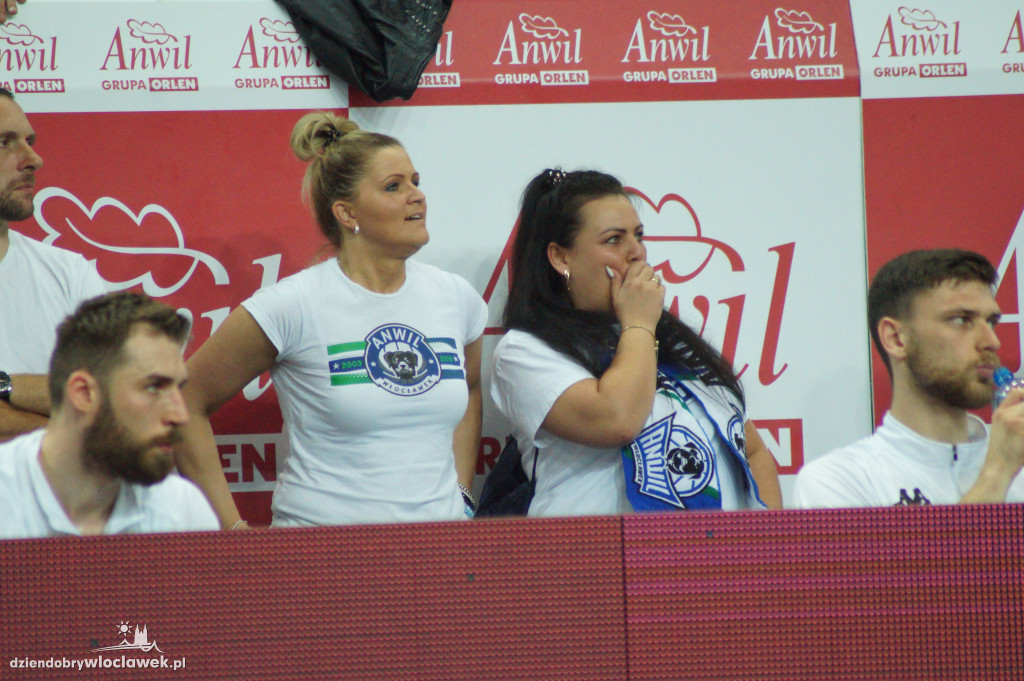 Kibice na 3. meczu play-off z Arką