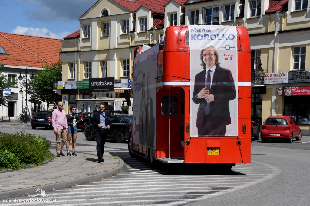Brytyjskim busem jeździł po Włocławku