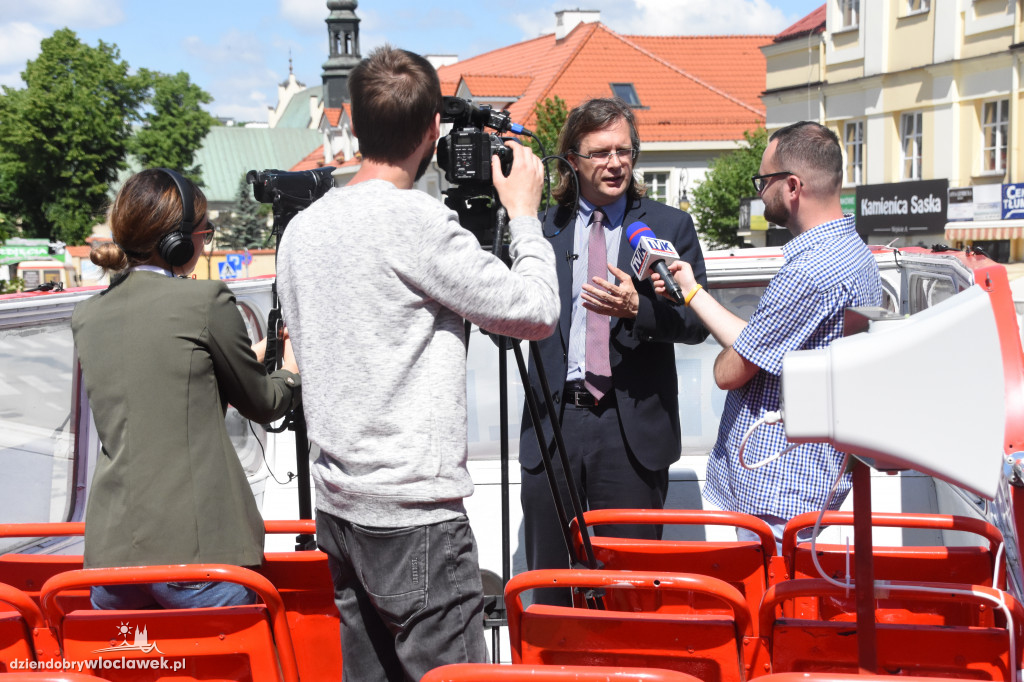 Brytyjskim busem jeździł po Włocławku