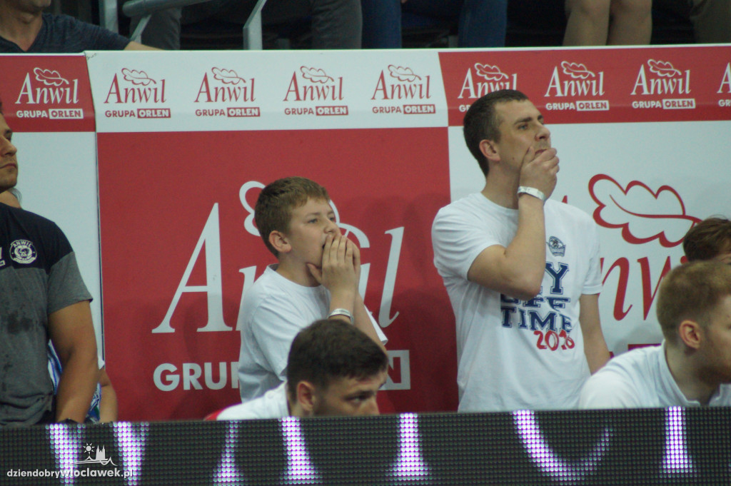 Kibice na 3. meczu play-off z Arką