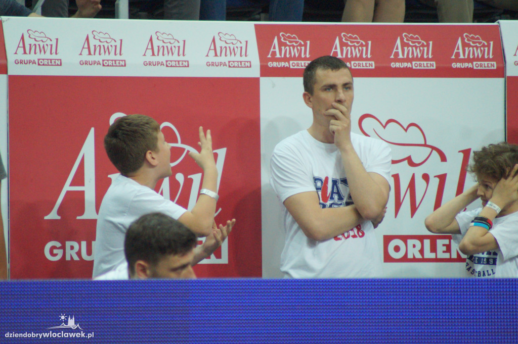 Kibice na 3. meczu play-off z Arką