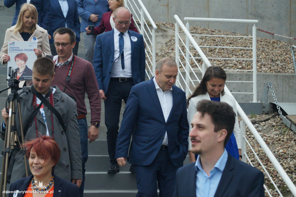 Grzegorz Schetyna we Włocławku
