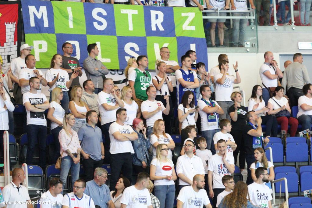 Kibice Anwilu na meczu w Toruniu