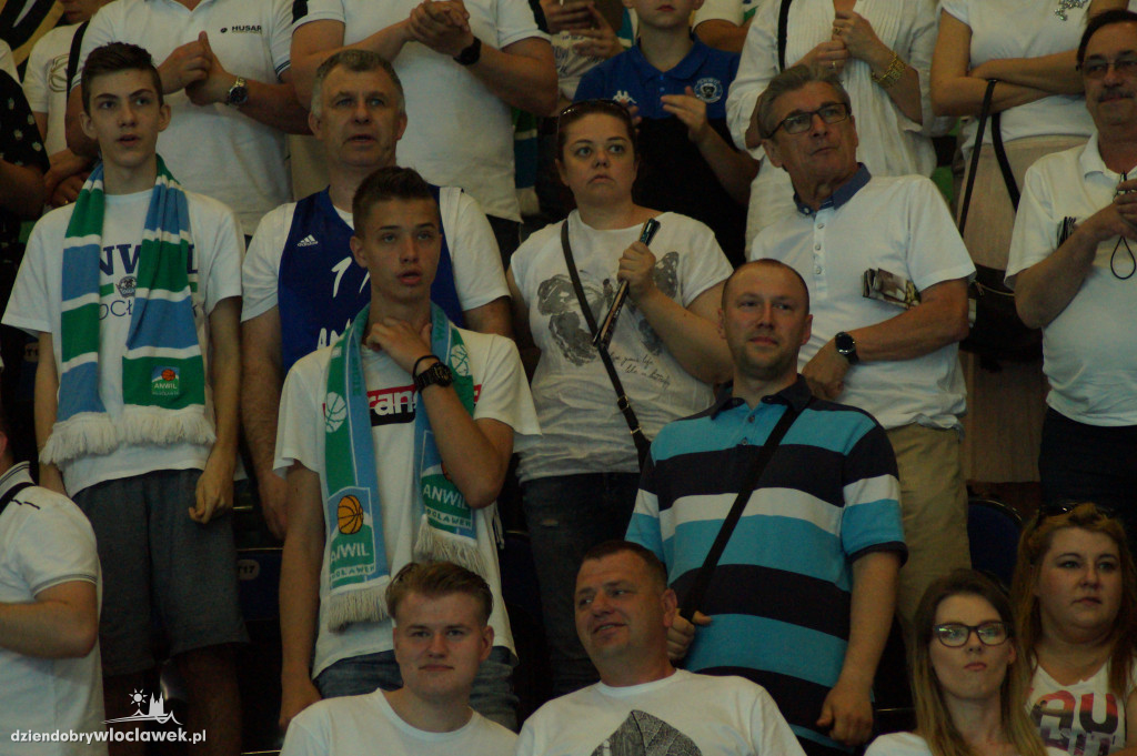 Włocławscy kibice na 2. meczu finału
