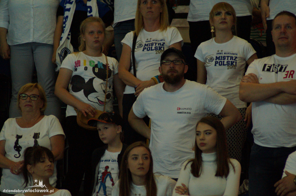 Włocławscy kibice na 2. meczu finału