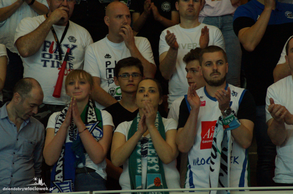 Włocławscy kibice na 2. meczu finału
