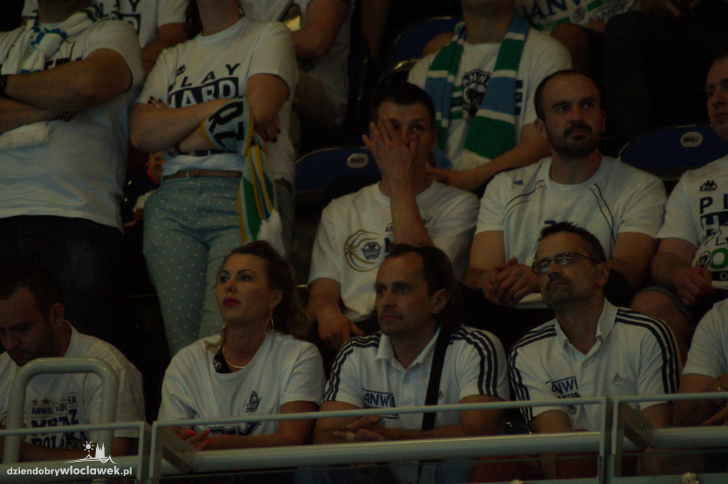 Włocławscy kibice na 2. meczu finału