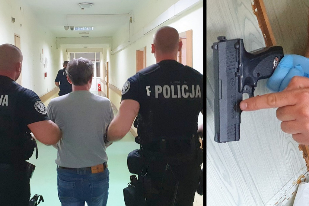 Napadł na sklep przy Łanowej