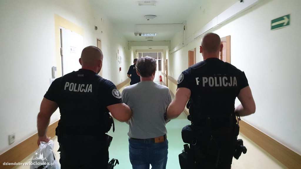 Napadł na sklep przy Łanowej