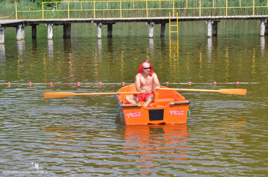 Zawody ratowników nad  j. Czarnym