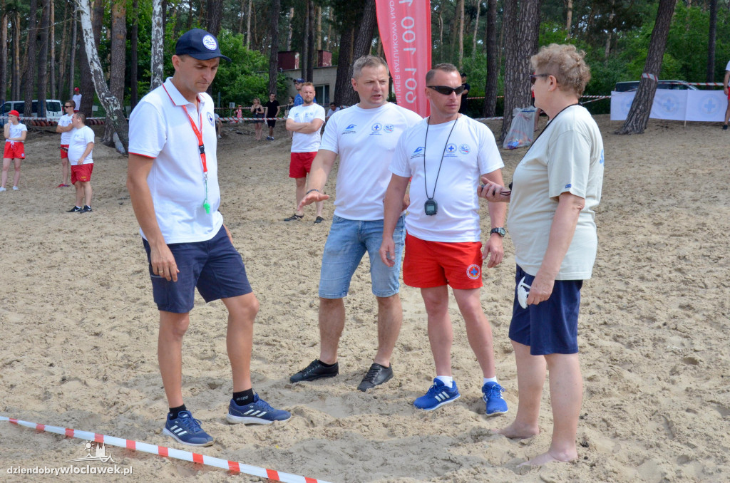 Zawody ratowników nad  j. Czarnym