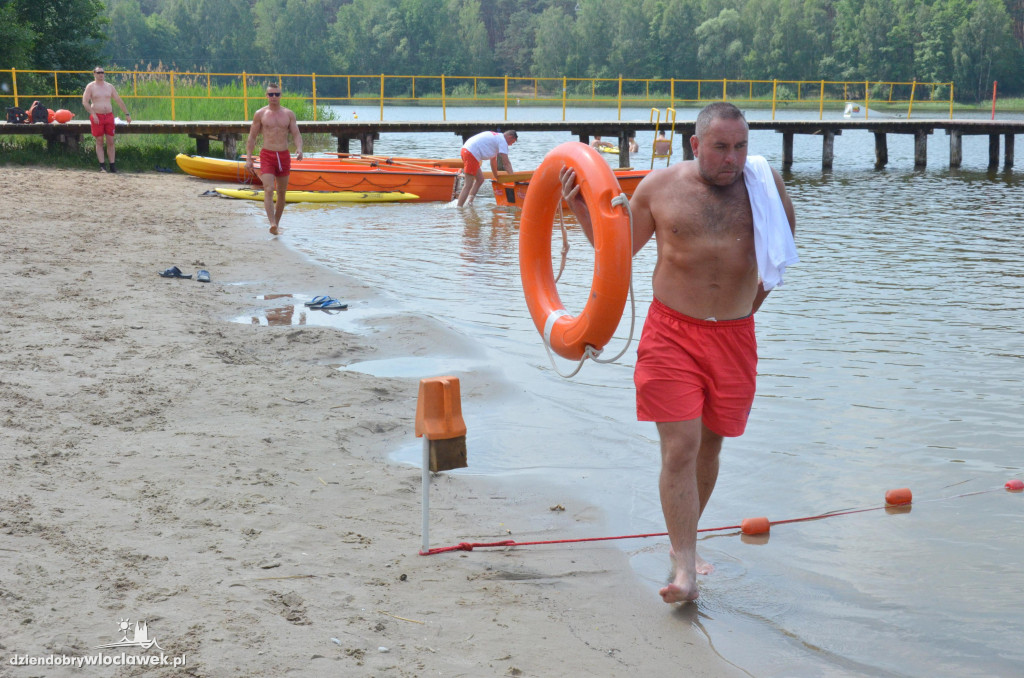 Zawody ratowników nad  j. Czarnym