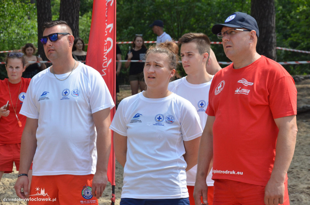 Zawody ratowników nad  j. Czarnym